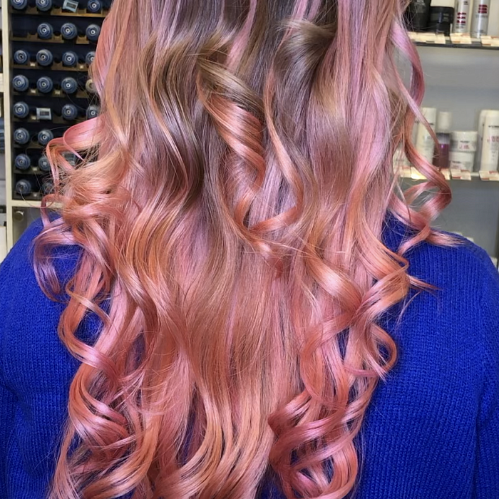 Розовый шатуш