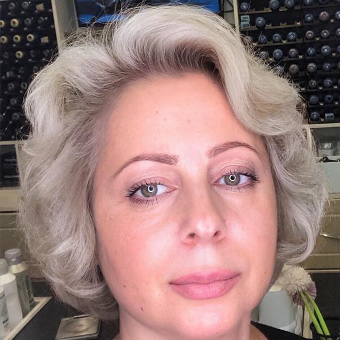 Затемнение блонда