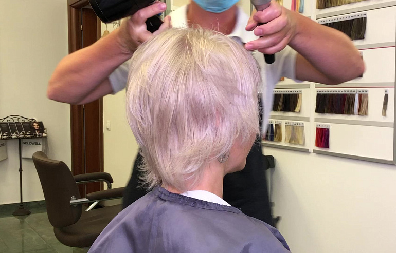 Так выглядят волосы после окрашивания